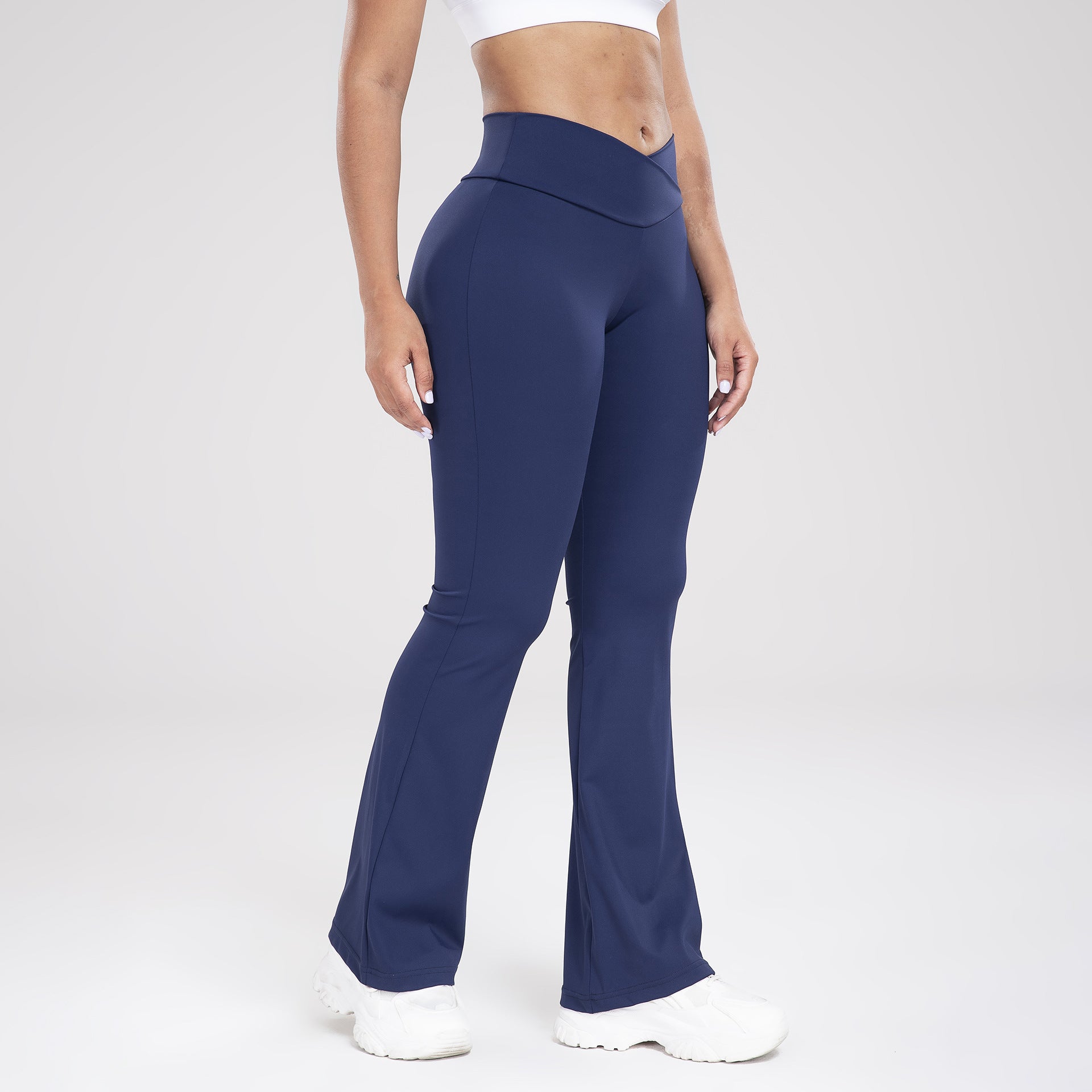 Cross-Waist Athletic Pants