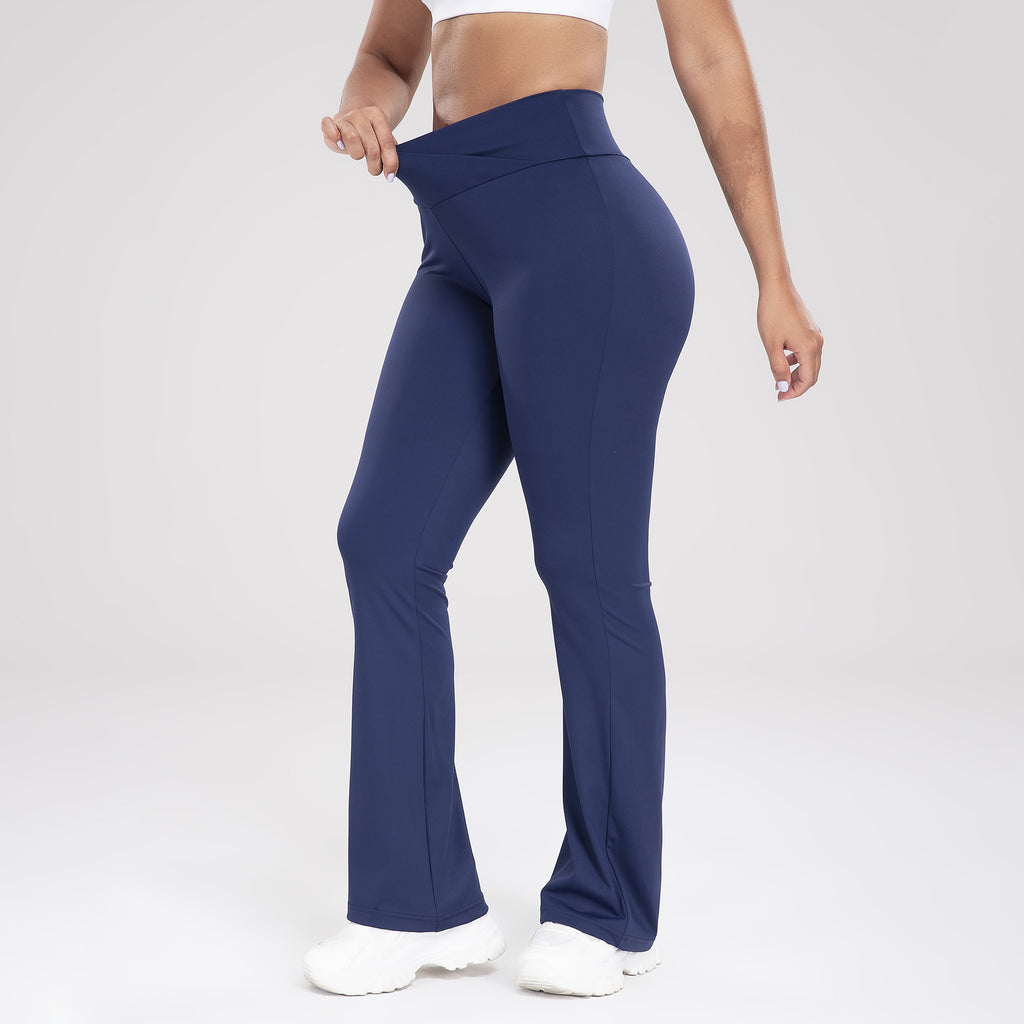 Cross-Waist Athletic Pants